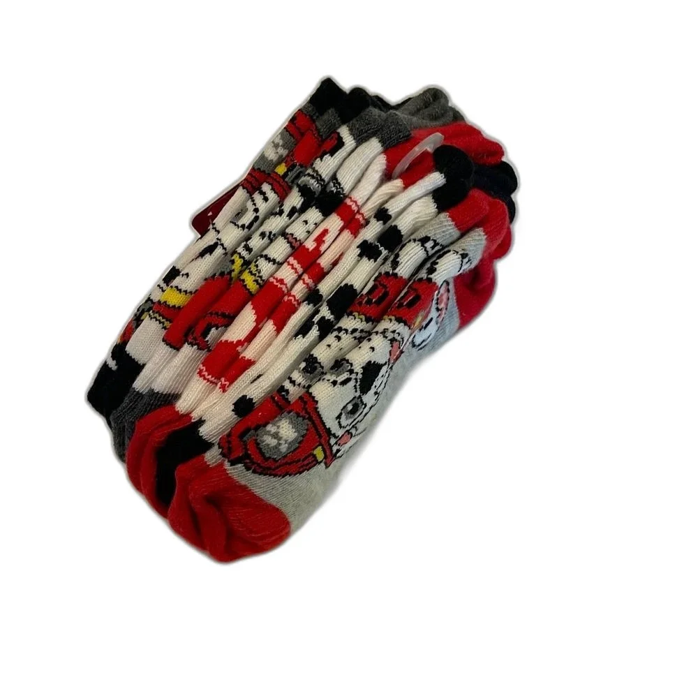 Paw patrol no show socks 5 pk shoe size 7.5 - 3.5 new